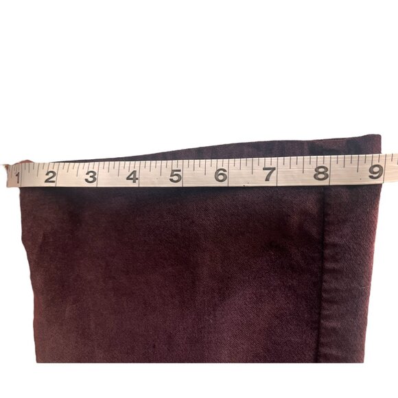 Rag & Bone Women's Suede Pants in purple, size 24. Soft and sleek - Picture 10 of 13